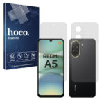 گلس صفحه نمایش و پشت گوشی شیائومی Redmi A5 4G مدل مات برند هوکو کد SS