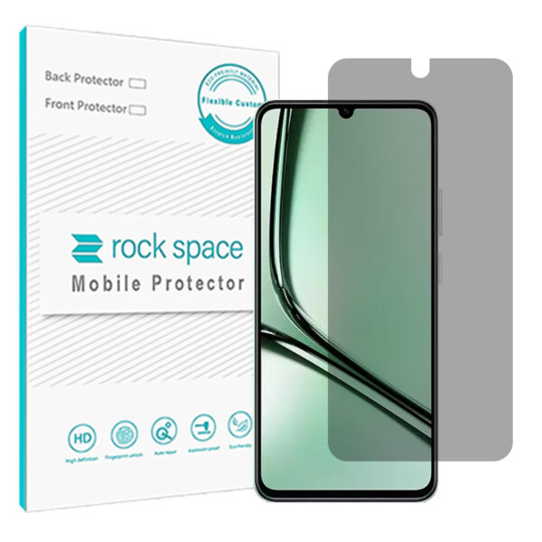گلس ریلمی Note 60x مدل نانو هیدروژل پرایوسی برند راک اسپیس کدS