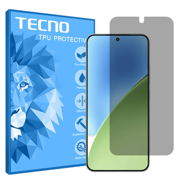 گلس شیائومی 15 Pro مدل هیدروژلی پرایوسی برند تکنو کد S