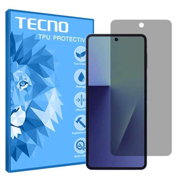 گلس سامسونگ Galaxy Z Flip7 مدل هیدروژلی پرایوسی برند تکنو کد S