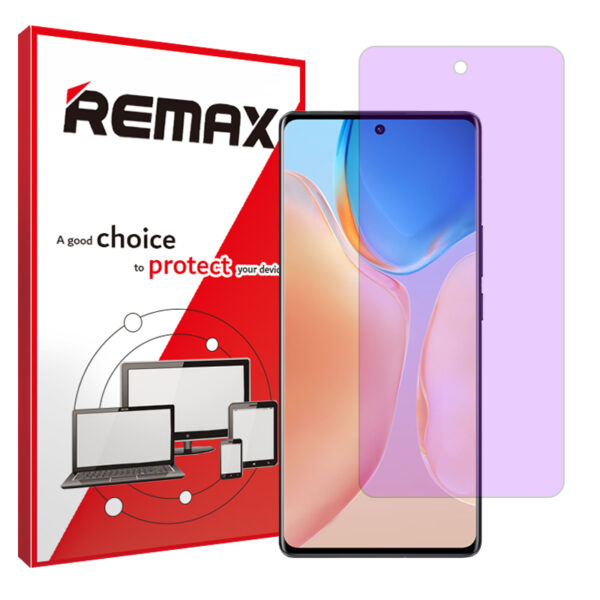 گلس ویوو X70 Pro Plus مدل هیدروژلی آنتی پرپل برند ریمکس کد S