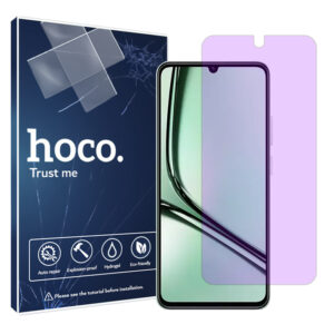 گلس ریلمی Note 60x مدل هیدروژلی آنتی پرپل برند هوکو کد S
