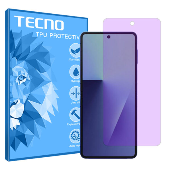 گلس سامسونگ Galaxy Z Flip7 مدل هیدروژلی آنتی پرپل برند تکنو کد S