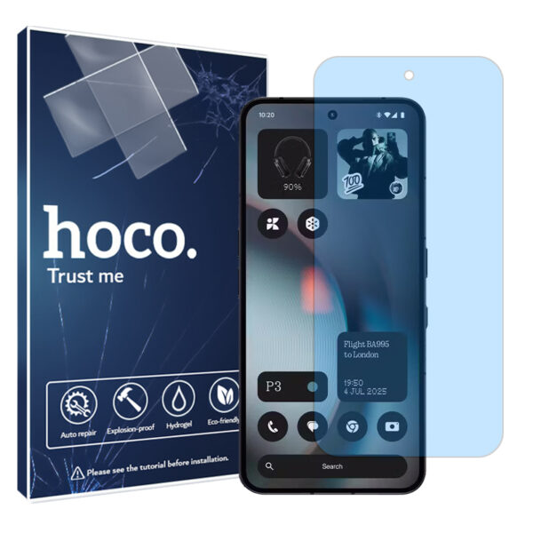 گلس ناتینگ Phone (3) مدل هیدروژلی آنتی بلو برند هوکو کد S