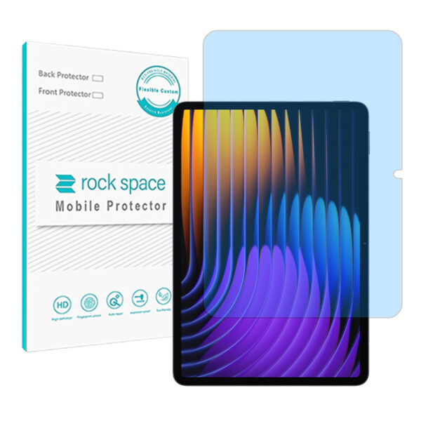 گلس تبلت شیائومی Pad 7 مدل نانو هیدروژل آنتی بلو برند راک اسپیس کد L