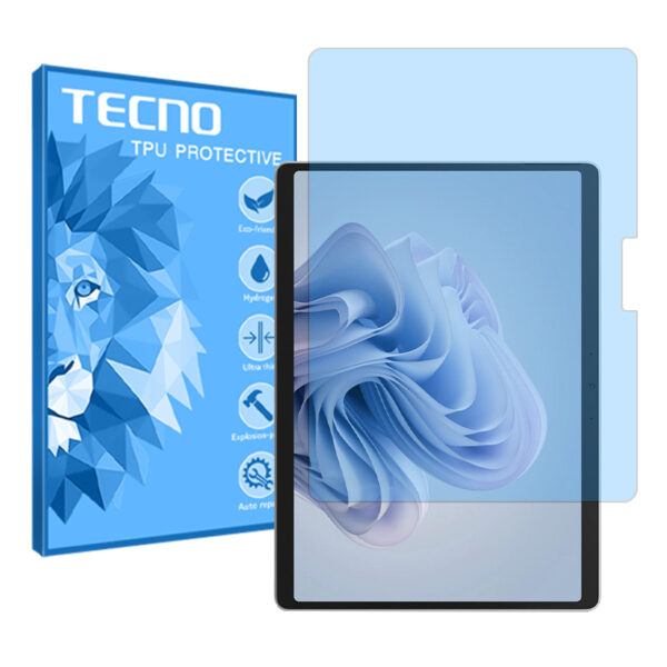 گلس تبلت مایکروسافت Surface Pro 10 مدل نانو هیدروژل آنتی بلو برند تکنو کد XL