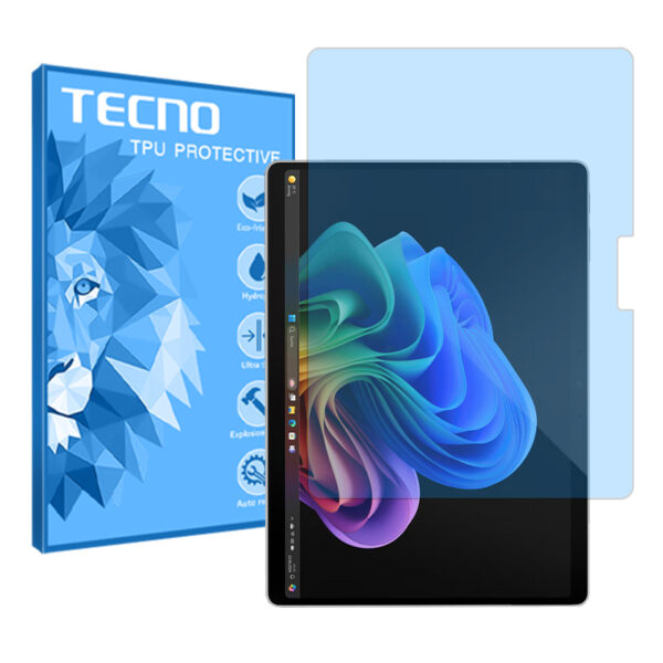 گلس تبلت مایکروسافت Surface Pro 11 مدل نانو هیدروژل آنتی بلو برند تکنو کد XL
