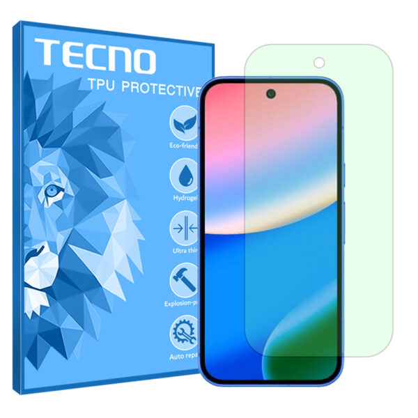گلس گوگل Pixel 10 مدل گرین لایت برند تکنو کد S