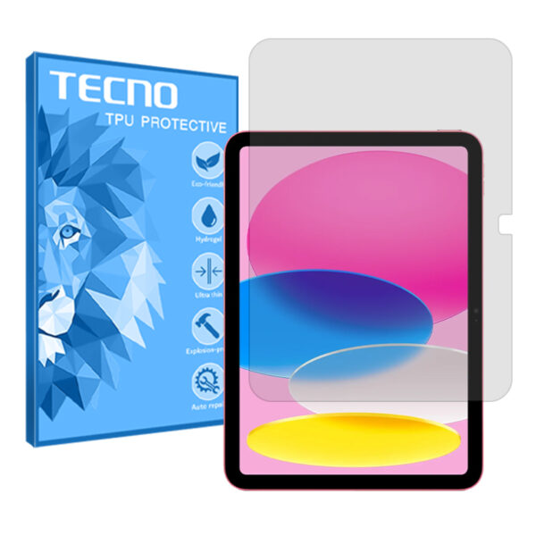 گلس تبلت اپل iPad 11 (2025) مدل نانو هیدروژل شفاف برند تکنو کد L