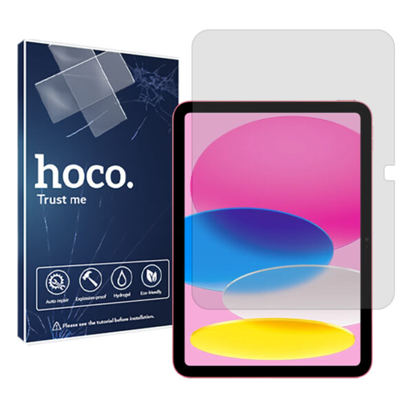 گلس تبلت اپل iPad 11 (2025) مدل نانو هیدروژل شفاف برند هوکو کد L