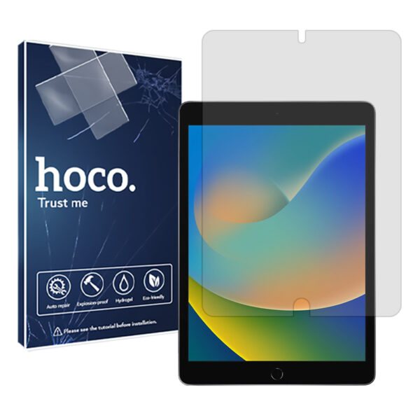گلس تبلت اپل iPad 10.2 (2021) مدل نانو هیدروژل مات برند هوکو کد L