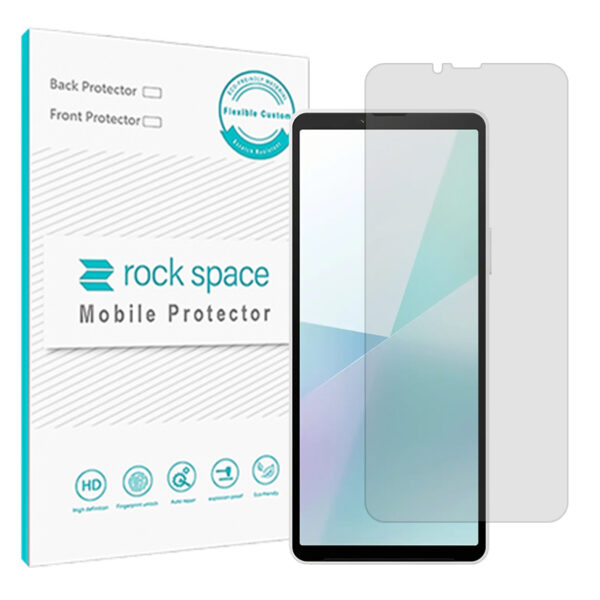 گلس سونی Xperia 1 VI مدل نانو هیدروژل مات برند راک اسپیس کد S