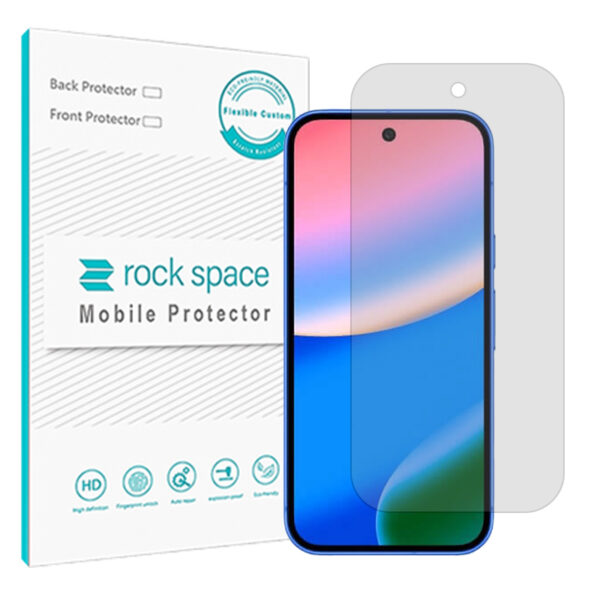 گلس گوگل Pixel 10 مدل نانو هیدروژل مات برند راک اسپیس کد S