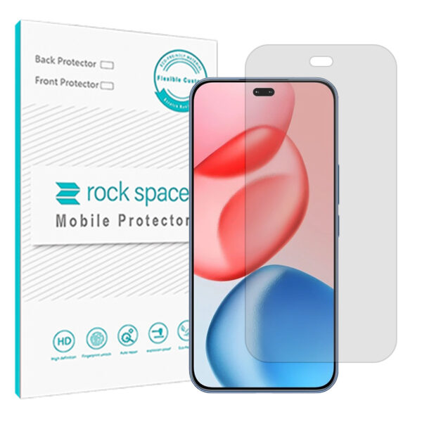 گلس آنر Honor 400 Pro مدل نانو هیدروژل مات برند راک اسپیس کد S