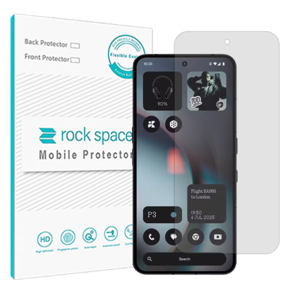 گلس ناتینگ Phone (3) مدل نانو هیدروژل مات برند راک اسپیس کد S