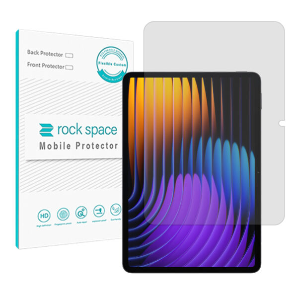 گلس تبلت شیائومی Pad 7 مدل نانو هیدروژل شفاف برند راک اسپیس کد L