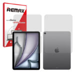 گلس صفحه نمایش و پشت تبلت اپل iPad Air 11 (2025) مدل هیدروژلی شفاف برند ریمکس کد LL