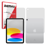 گلس صفحه نمایش و پشت تبلت اپل iPad 10.9 (2022) مدل هیدروژلی شفاف برند ریمکس کد LL