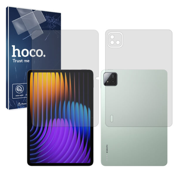 گلس صفحه نمایش و پشت تبلت شیائومی Pad 7 Pro مدل مات برند هوکو کد LL