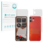 گلس صفحه نمایش و پشت گوشی ناتینگ CMF Phone 2 Pro مدل نانو هیدروژل مات برند راک اسپیس کد SS
