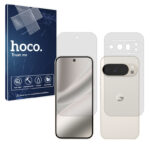 گلس صفحه نمایش و پشت گوشی گوگل Pixel 10 Pro مدل شفاف برند هوکو کد SS