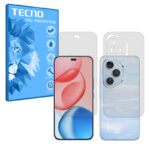 گلس صفحه نمایش و پشت گوشی آنر Honor 400 Pro مدل هیدروژلی شفاف برند تکنو کد SS