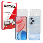 گلس صفحه نمایش و پشت گوشی آنر Honor 400 Pro مدل هیدروژلی شفاف برند ریمکس کد SS