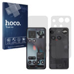 گلس صفحه نمایش و پشت گوشی ناتینگ Phone (3) مدل شفاف برند هوکو کد SS