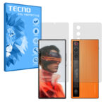 گلس صفحه نمایش و پشت گوشی زد تی ای nubia RedMagic 10 Air مدل هیدروژلی شفاف برند تکنو کد SS