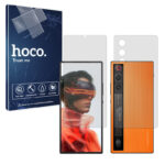 گلس صفحه نمایش و پشت گوشی زد تی ای nubia RedMagic 10 Air مدل شفاف برند هوکو کد SS