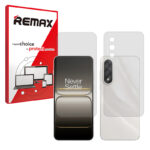 گلس صفحه نمایش و پشت گوشی وان پلاس Nord 5 مدل هیدروژلی شفاف برند ریمکس کد SS