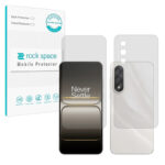 گلس صفحه نمایش و پشت گوشی وان پلاس Nord 5 مدل نانو هیدروژل شفاف برند راک اسپیس کد SS