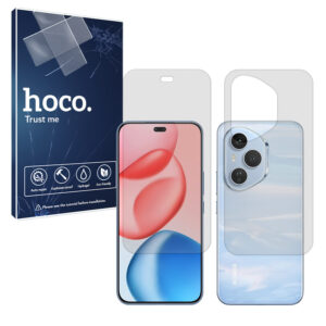 گلس صفحه نمایش و پشت گوشی آنر Honor 400 Pro نسخه گلوبال مدل مات برند هوکو کد SS