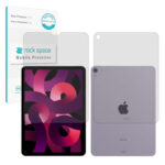 گلس صفحه نمایش و پشت تبلت اپل iPad Air 5 10.9 مدل نانو هیدروژل مات برند راک اسپیس کد LL