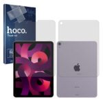 گلس صفحه نمایش و پشت تبلت اپل iPad Air 5 10.9 مدل شفاف برند هوکو کد LL