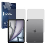 گلس صفحه نمایش و پشت تبلت اپل iPad Air 13 (2025) مدل شفاف برند هوکو کد XLXL