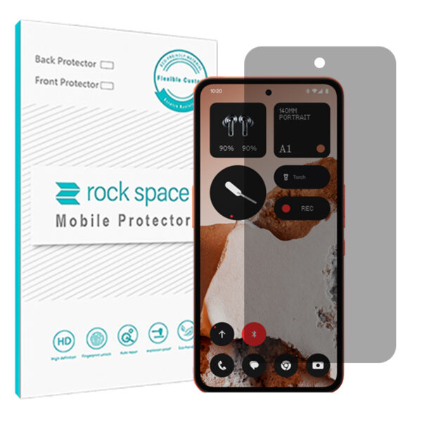 گلس ناتینگ CMF Phone 2 Pro مدل نانو هیدروژل پرایوسی برند راک اسپیس کدS