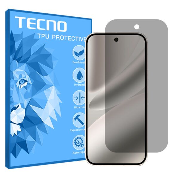 گلس گوگل Pixel 10 Pro XL مدل هیدروژلی پرایوسی برند تکنو کد S