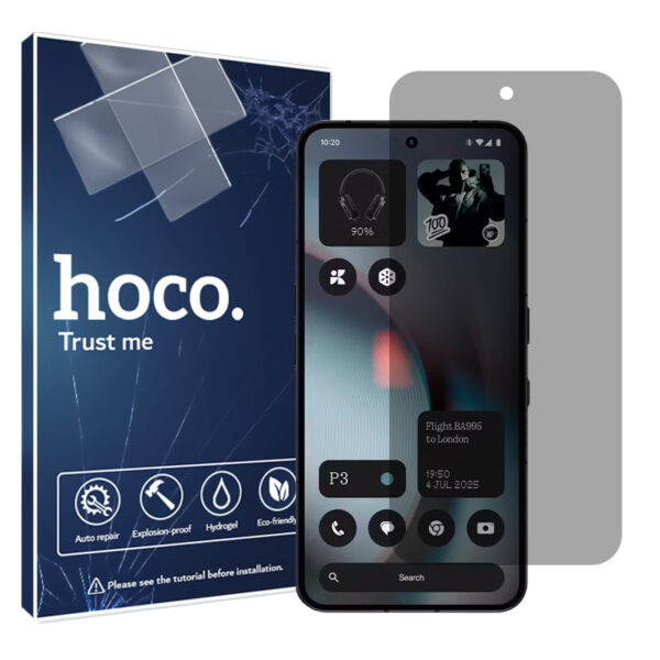 گلس ناتینگ Phone (3) مدل هیدروژلی پرایوسی برند هوکو کد S