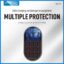 شارژر رومیزی 100 وات 20 پورت کانفلون مدل C88 به همراه کابل AC، دارای خروجی USB، شارژ ایمن (MultiProtect)