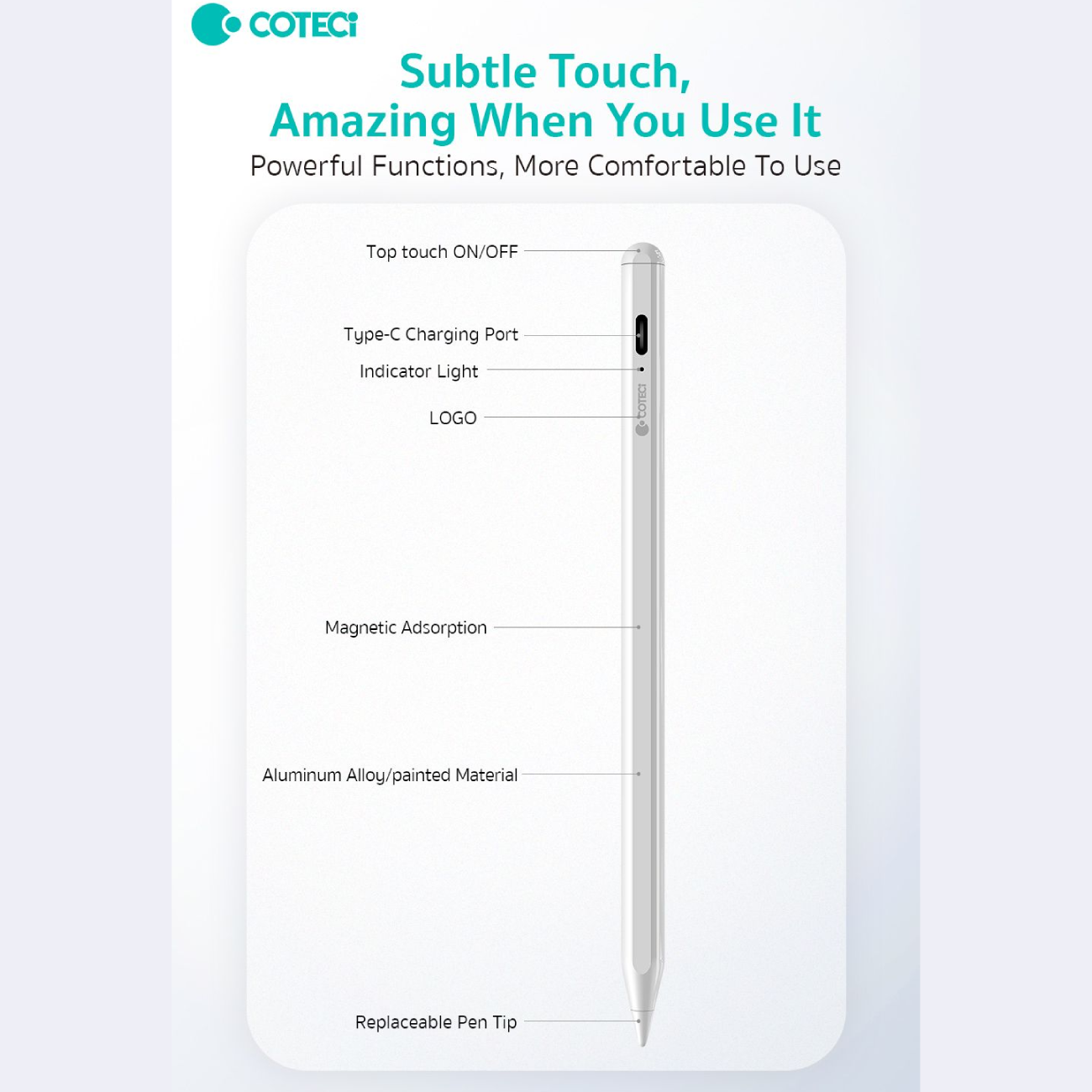 قلم لمسی کوتسی مدل P8 iP-020