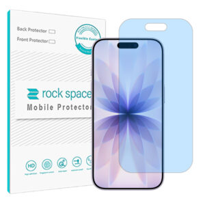 گلس اپل iPhone 17 مدل نانو هیدروژل آنتی بلو برند راک اسپیس کد S