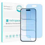 گلس اپل iPhone 17 Air مدل نانو هیدروژل آنتی بلو برند راک اسپیس کد S