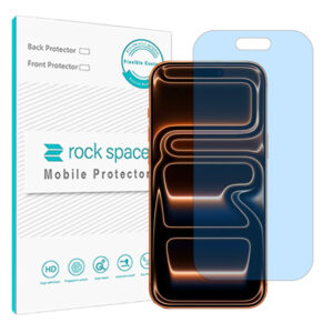 گلس اپل iPhone 17 Pro مدل نانو هیدروژل آنتی بلو برند راک اسپیس کد S