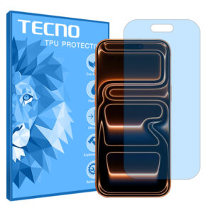 گلس اپل iPhone 17 Pro Max مدل هیدروژلی آنتی بلو برند تکنو کد S