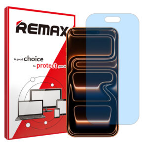 گلس اپل iPhone 17 Pro Max مدل هیدروژلی آنتی بلو برند ریمکس کد S