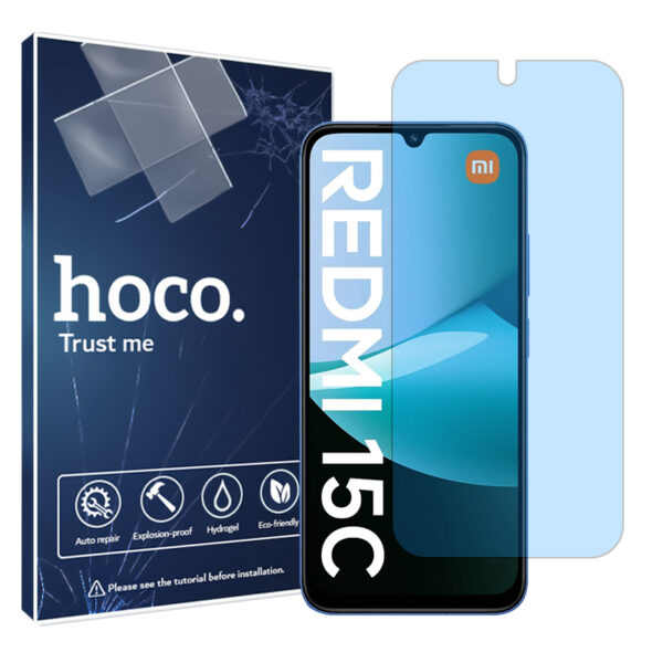 گلس شیائومی Redmi 15C 4G مدل هیدروژلی آنتی بلو برند هوکو کد S
