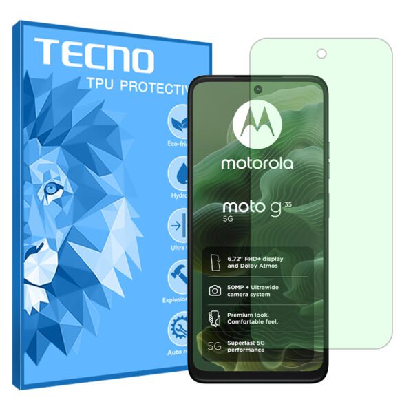 گلس موتورولا Moto G35 مدل گرین لایت برند تکنو کد S