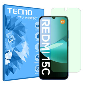 گلس شیائومی Redmi 15C 4G مدل گرین لایت برند تکنو کد S