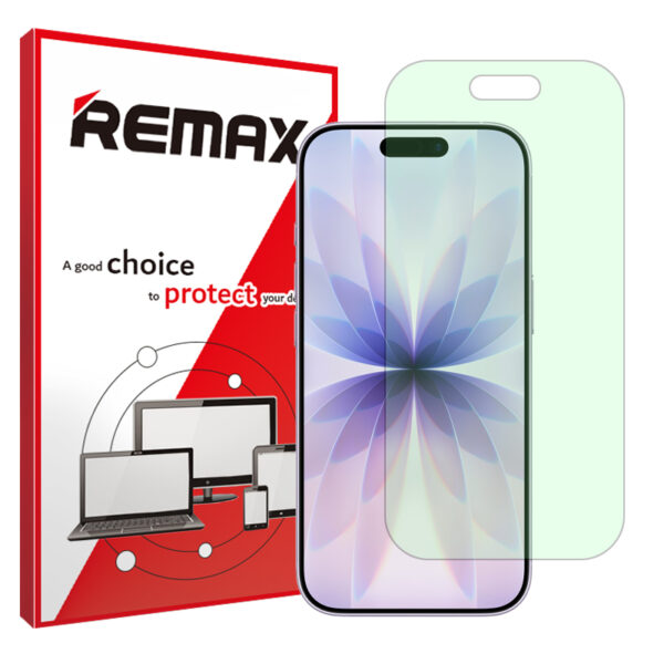 گلس اپل iPhone 17 مدل گرین لایت برند ریمکس کد S